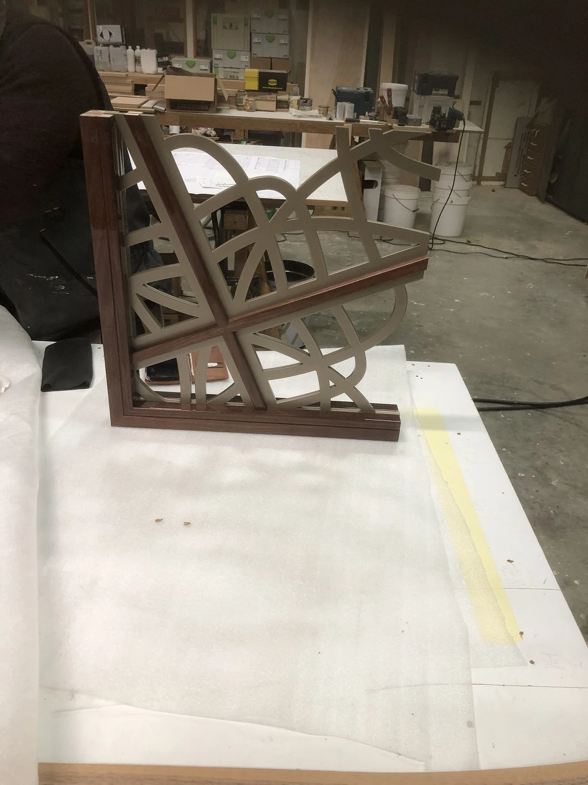 Prototype de cloison Mouche à Rabier