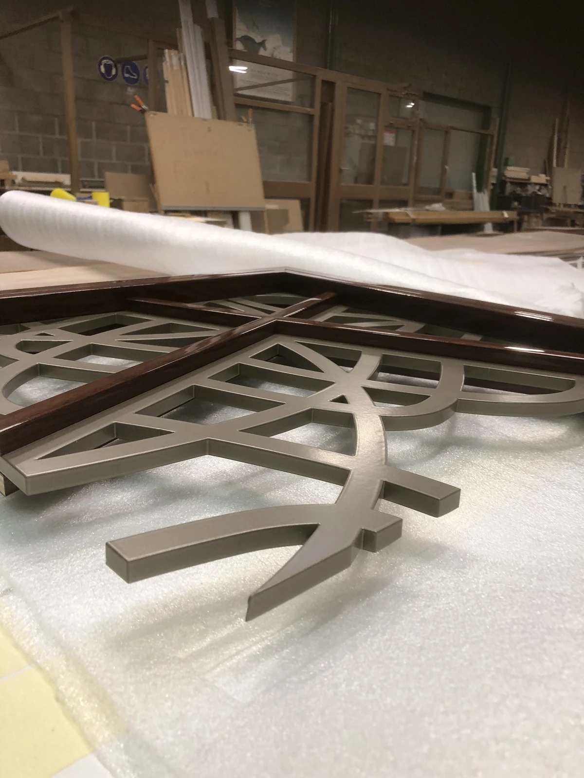 Prototype de cloison Mouche à Rabier